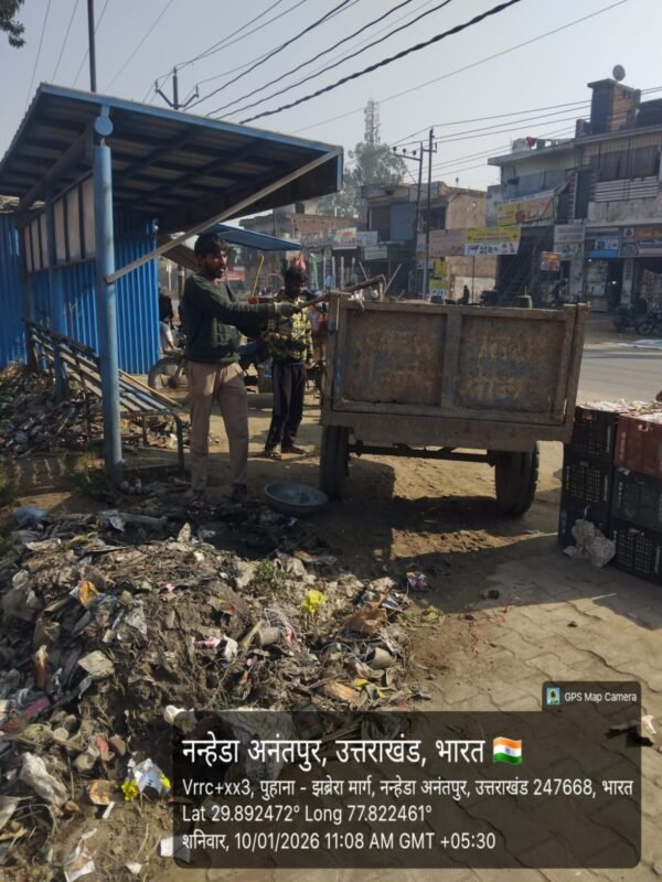 तीर्थ नगरी जनपद हरिद्वार को स्वच्छ सुंदर बनाने के लिए एक माह 23 दिन से निरंतर चलाया जा रहा है सफाई अभियान