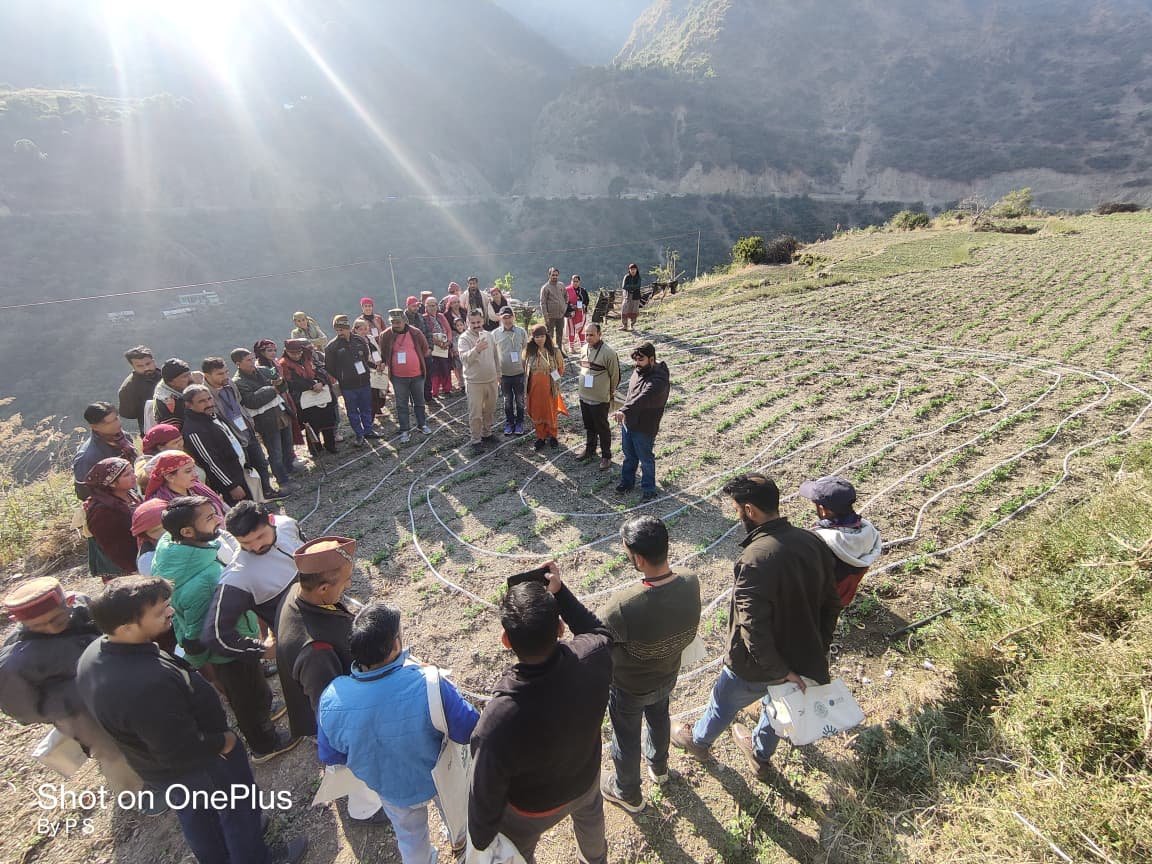 IIT रुड़की की “अनुगूंज” परियोजना के तहत चकराता में आयोजित किया गया सोलर आधारित कृषि तकनीक प्रशिक्षण कार्यक्रम 