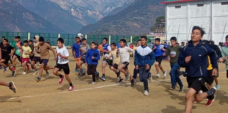 क्रॉस कंट्री दौड़ में रहा जीआईसी बैरागना का दबदबा