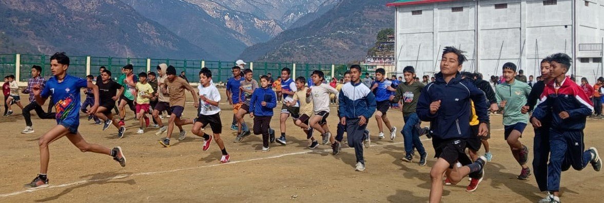 क्रॉस कंट्री दौड़ में रहा जीआईसी बैरागना का दबदबा