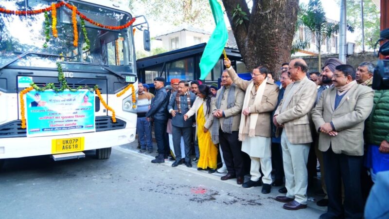 परिवहन निगम के बेड़े में 100 नई बसें शामिल