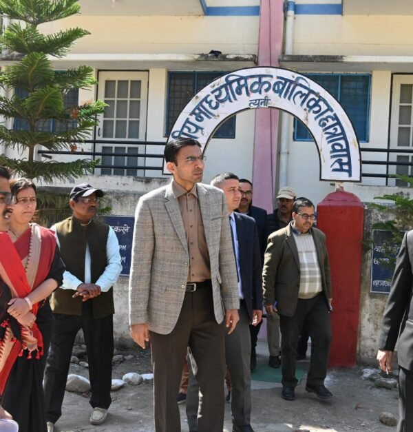 डीएम सविन बंसल ने कस्तूरबा गांधी बालिका विद्यालय त्यूनी खेल मैदान लिए DMF से रूपये 10 लाख किये स्वीकृत; 06 लाख की प्रथम किस्त जारी