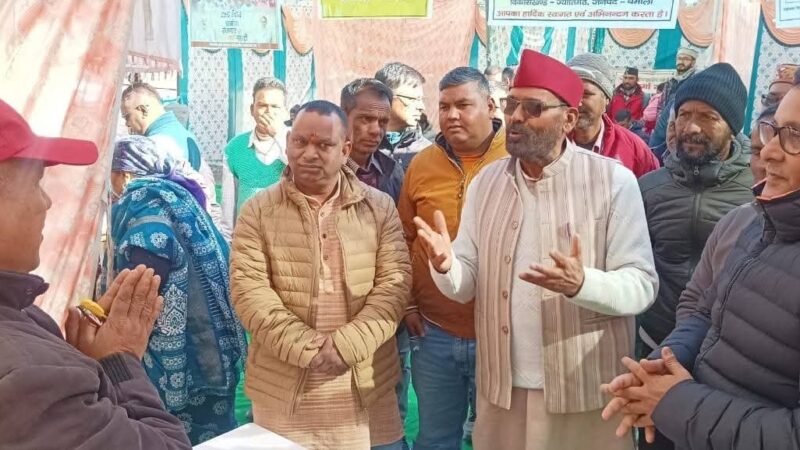 जन जन की सरकार, जन जन के द्वार के तहत टंगणी‌ में आयोजित हुआ शिविर