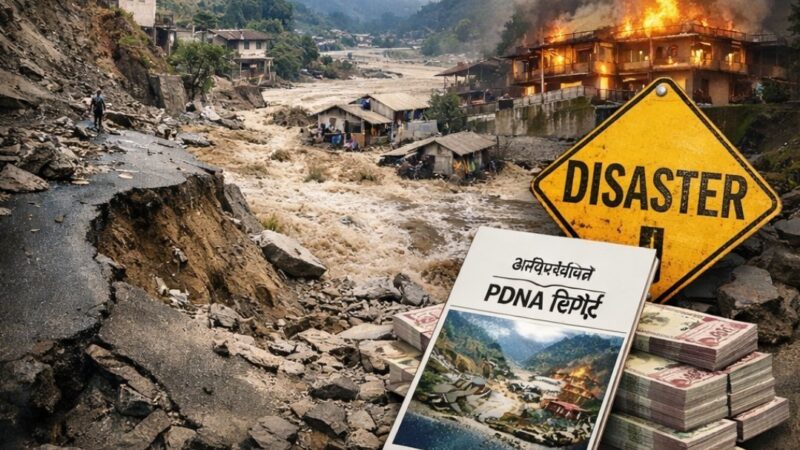 उत्तराखंड ने NDMA को सौंपी PDNA रिपोर्ट : 2025 की आपदाओं से ₹15,103 करोड़ का आर्थिक प्रभाव
