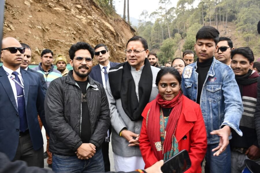 मुख्यमंत्री धामी ने किया कैंचीधाम बाईपास का स्थलीय निरीक्षण, यात्रा सीजन से पूर्व कार्य पूर्ण करने के निर्देश