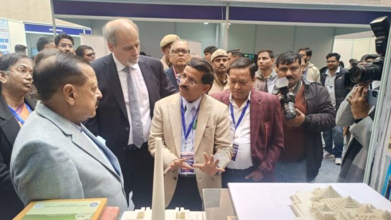 पृथ्वी विज्ञान मंत्रालय द्वारा आयोजित की गई प्रौद्योगिकी एवं नवाचार सम्मेलन 2.0 में सीबीआरआई की उन्नत निर्माण तकनीकों की प्रस्तुति