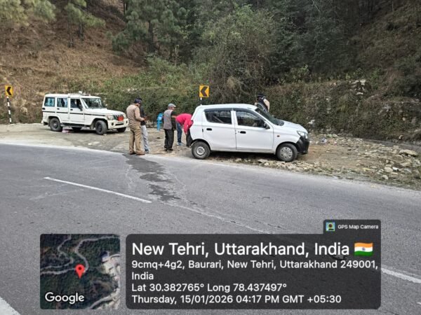  परिवहन विभाग एवं पुलिस ने दुर्घटनाओं की रोकथाम के लिए टिहरी–चम्बा क्षेत्र में चलाया विशेष सघन प्रवर्तन अभियान