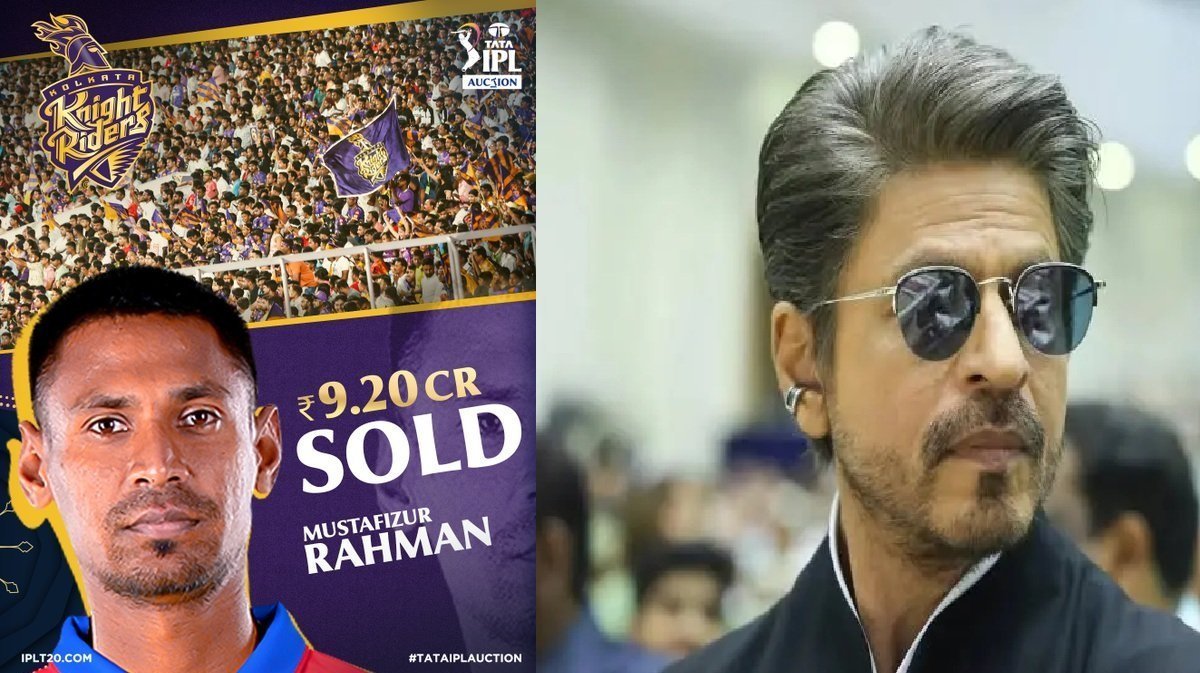 IPL में बांग्लादेशी खिलाड़ी मुस्तफिजुर पर विवाद, BCCI ने KKR से रिलीज करने को कहा