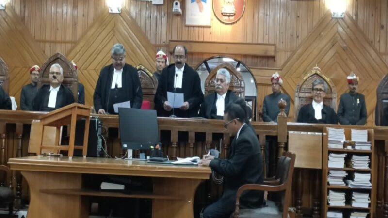अधिवक्ता सिद्धार्थ साह ने उत्तराखंड हाईकोर्ट के अतिरिक्त न्यायाधीश के रूप में ली शपथ