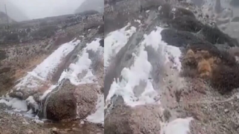 सीजन की पहली बर्फबारी : लंबे इंतजार के बाद उत्तराखंड के पहाड़ों पर बिछी सफेद चादर