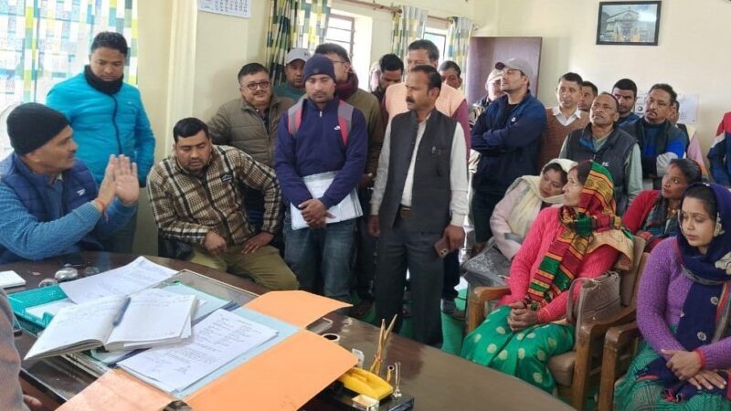 जिलासू-आली मोटर मार्ग के निर्माण का अधिकारियों ने दिया भरोसा