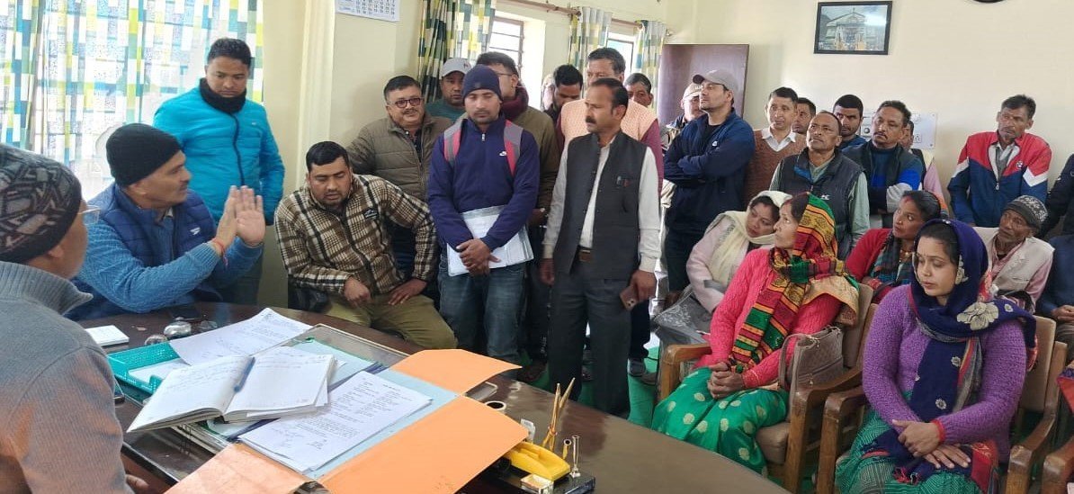 जिलासू-आली मोटर मार्ग के निर्माण का अधिकारियों ने दिया भरोसा