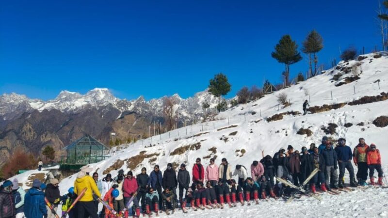 औली के सफेद ढलानों पर सजेगा रोमांच का मंच : 12 फरवरी से विंटर कार्निवल और नेशनल स्कीइंग चैंपियनशिप का आगाज