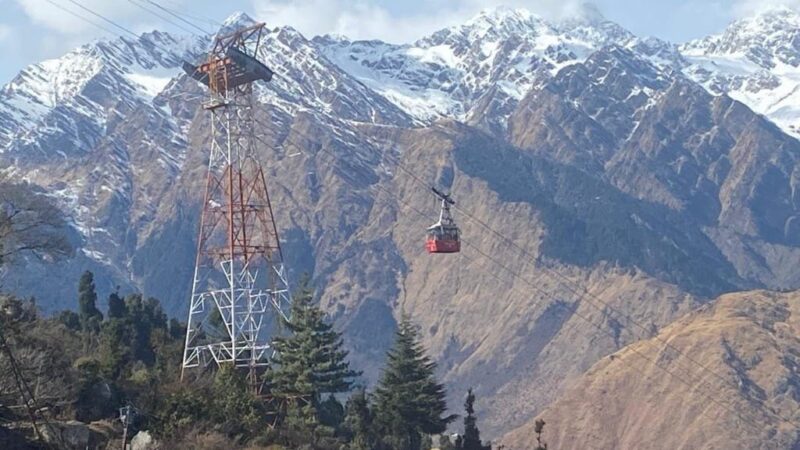 औली विंटर कार्निवल पर रोपवे बंदी का साया