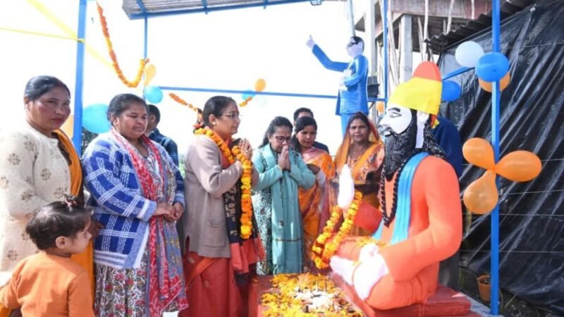 संत रविदास जी का संपूर्ण जीवन सामाजिक समानता, मानवता, प्रेम और भाईचारे का देता है संदेश – विधानसभा अध्यक्ष ऋतु खण्डूडी भूषण