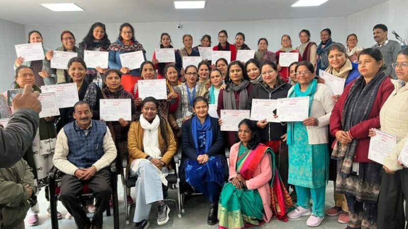 सीडीओ वरुणा अग्रवाल के मार्गदर्शन में FNHW पर तीन दिवसीय प्रशिक्षण कार्यक्रम का सफल आयोजन