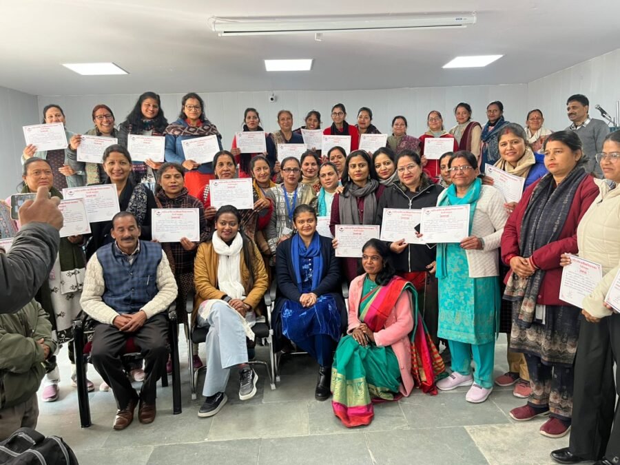 सीडीओ वरुणा अग्रवाल के मार्गदर्शन में FNHW पर तीन दिवसीय प्रशिक्षण कार्यक्रम का सफल आयोजन