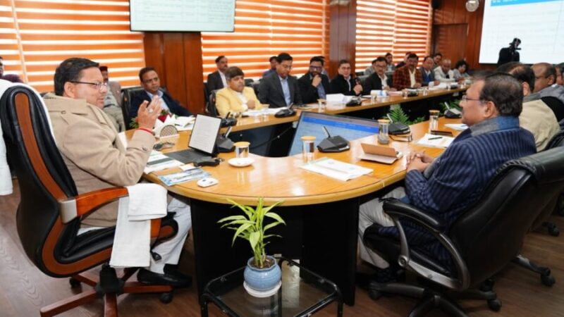 मुख्यमंत्री पुष्कर सिंह धामी की अध्यक्षता में पिटकुल की समीक्षा बैठक, परियोजनाओं की प्रगति पर विस्तृत मंथन