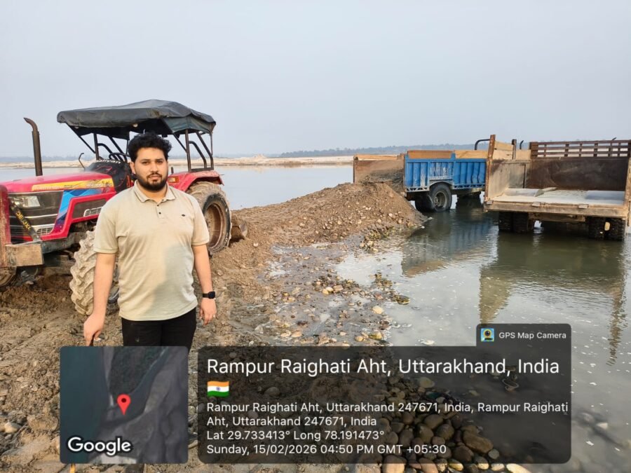 अवैध खनन के खिलाफ खनन विभाग की बड़ी कार्रवाई, तीन ट्रेक्टर ट्राली किए गए जब्त