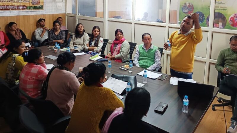 कलस्टरों का व्यवसायिक प्रबंधन पर तीन दिवसीय कार्यशाला का आगाज