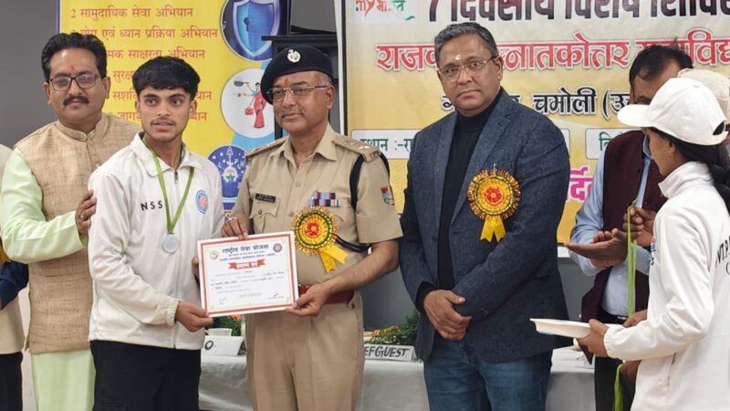 एनएसएस शिविर में बोले एसपी सुरजीत सिंह पंवार – “मैं भी कभी आपकी तरह रहा एनएसएस का स्वयंसेवक”