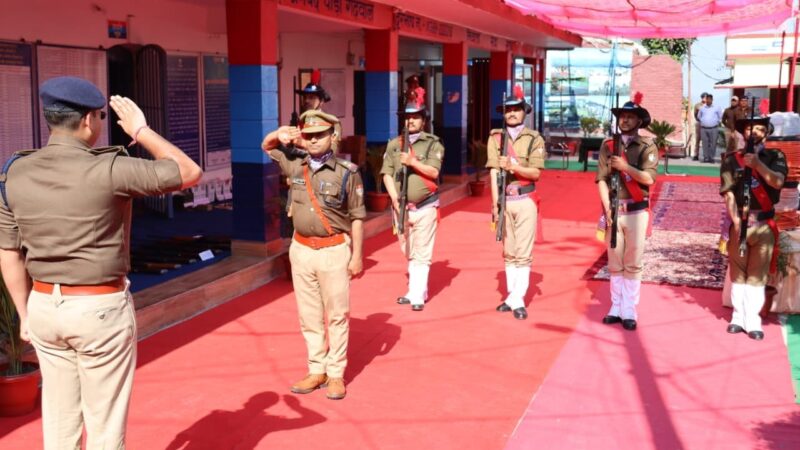 एसएसपी सर्वेश पंवार ने कोतवाली पौड़ी का किया वार्षिक निरीक्षण, दिए सख्त निर्देश