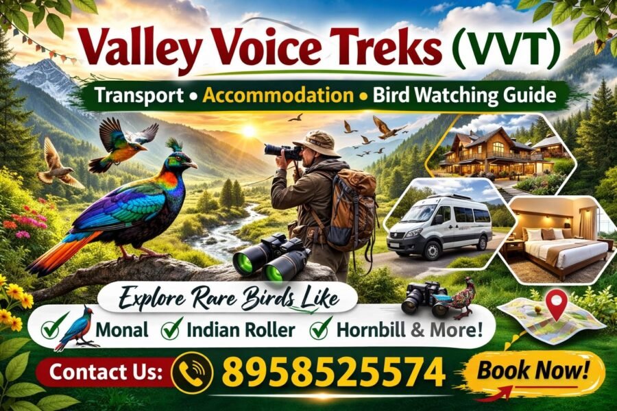 कुआरी पास की वादियों में उमड़ा पक्षी प्रेमियों का हुजूम