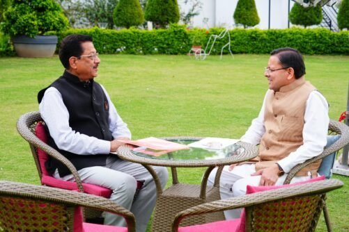 नवरात्र व ईद से पहले गैस संकट गहराया, धस्माना ने सीएम धामी से की मुलाकात