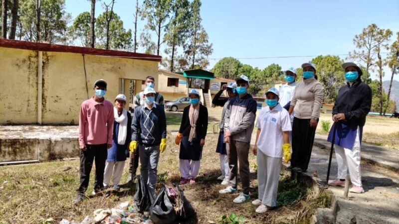 भक्त दर्शन राजकीय स्नातकोत्तर महाविद्यालय में गंगा स्वच्छता पखवाड़ा के अंतर्गत श्रमदान एवं जन जागरूकता कार्यक्रम संपन्न