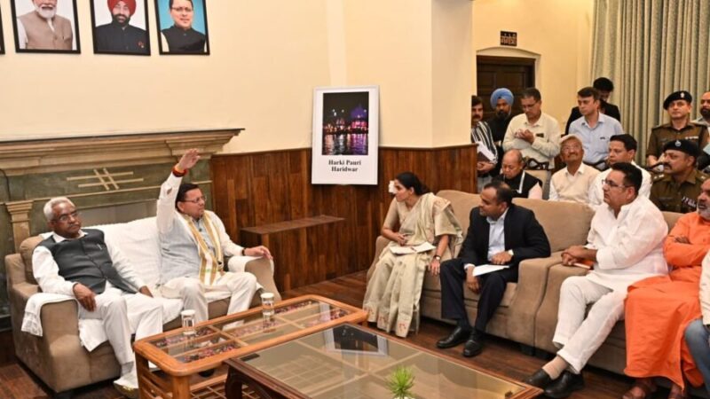 कुंभ 2027 के आयोजन में किसी स्तर पर नहीं रहेगी कोई कमी, स्वीकृतियां तुरंत होगी जारी – मुख्यमंत्री पुष्कर सिंह धामी