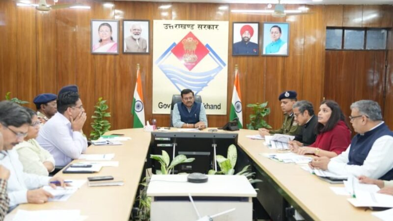 मुख्य सचिव आनंद बर्धन की अध्यक्षता में एसएलएससी बैठक, वाइब्रेंट विलेज योजना के तहत 402 करोड़ के नए विकास प्रस्तावों को मंजूरी