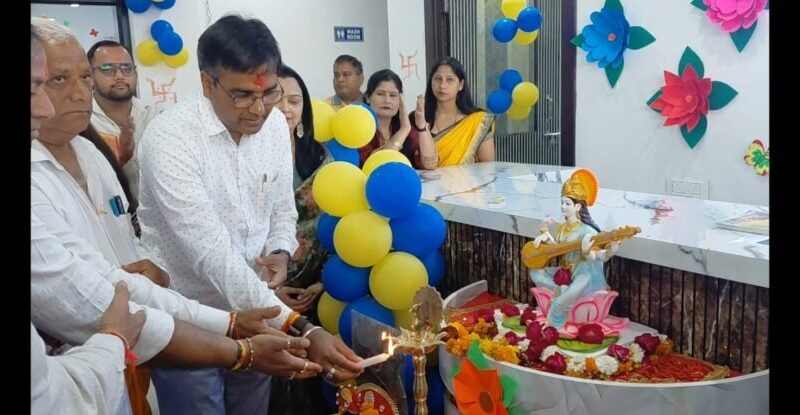 कृष्णा नगर में संस्कृति ब्राइट पब्लिक स्कूल का शुभारंभ, विधायक वीरेंद्र जाति ने किया उद्घाटन