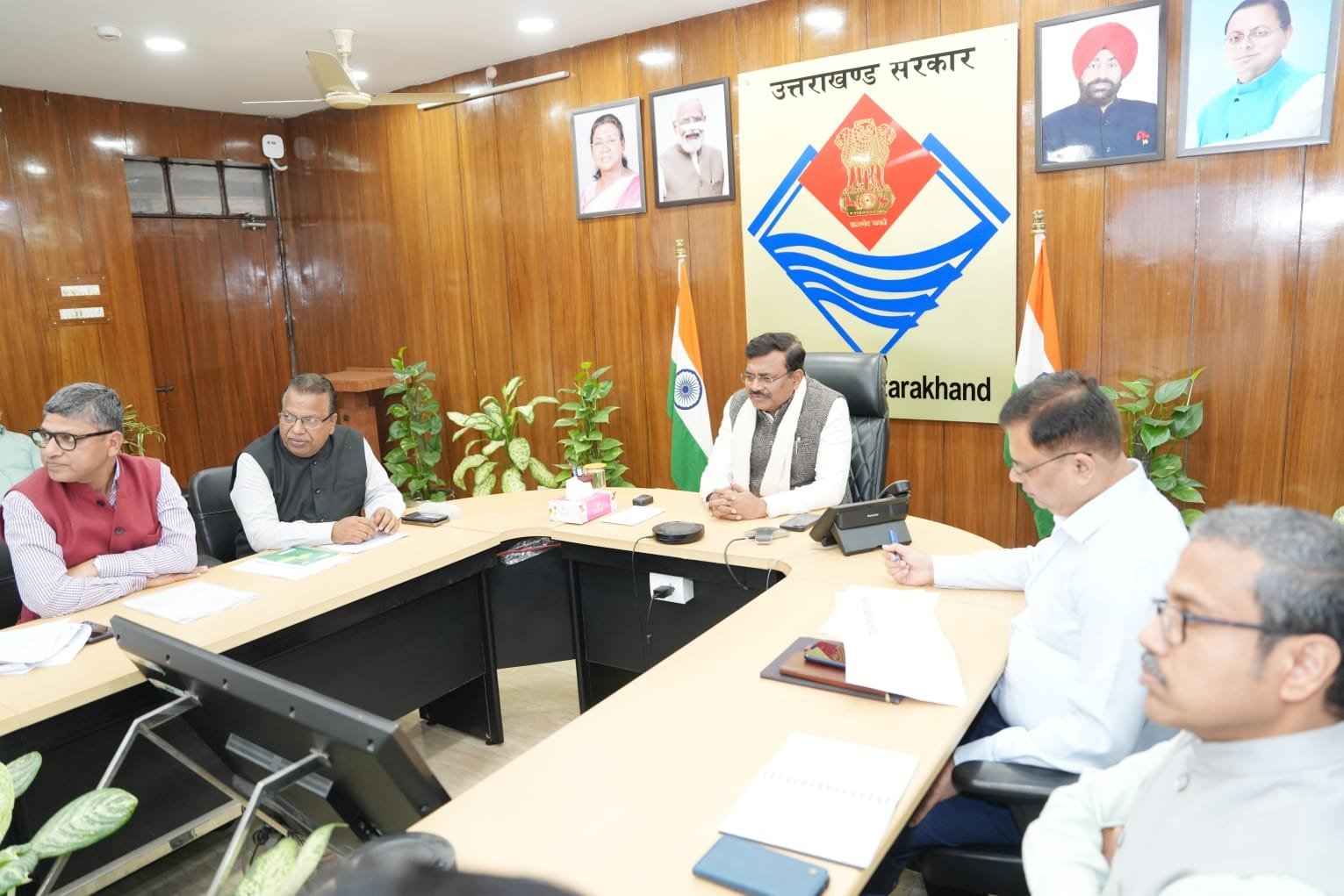 मुख्य सचिव की अध्यक्षता में आयोजित हुई राज्य ब्रॉडबैंड समिति की बैठक