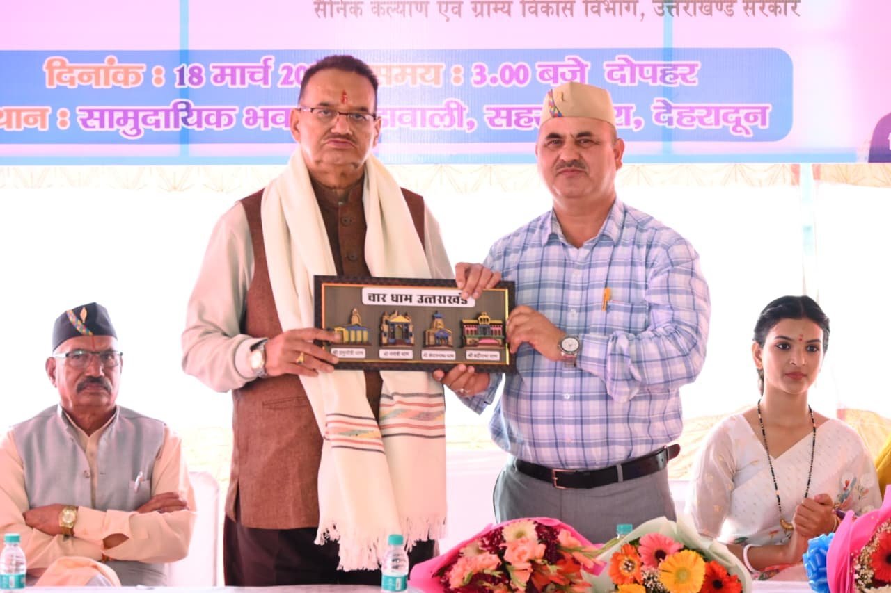 कैबिनेट मंत्री गणेश जोशी ने मसूरी विधानसभा क्षेत्र के अंतर्गत ₹192.47 लाख के विभिन्न विकास कार्यों का किया लोकार्पण एवं शिलान्यास