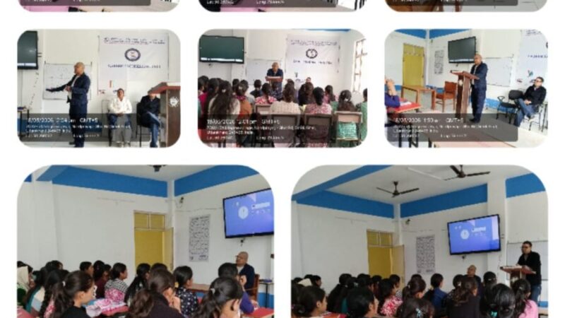 शहीद जगदीश प्रसाद पुरोहित राजकीय महाविद्यालय नंदानगर में रोजगार के अवसरों पर व्याख्यान