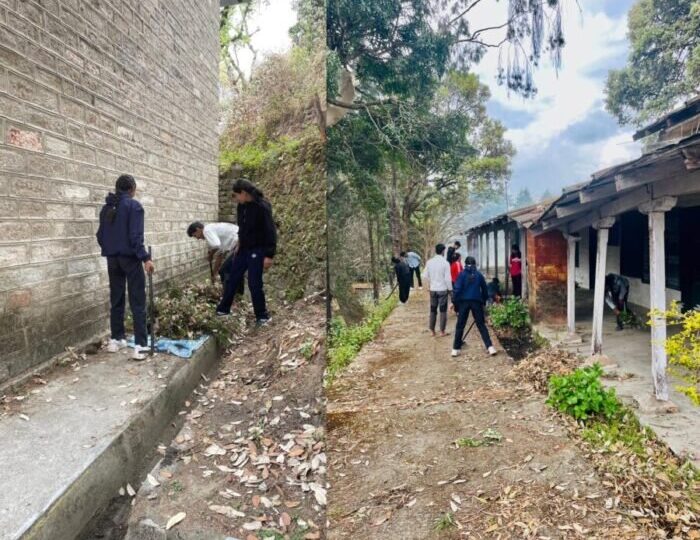 एनएसएस विशेष शिविर के दूसरे दिन स्वयंसेवकों ने चलाया स्वच्छता अभियान, तकनीकी कौशल पर हुआ बौद्धिक सत्र