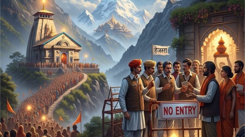 चारधाम यात्रा 2026 : ‘पंचगव्य’ और ‘नो-एंट्री’ पर मचा घमासान, आस्था के बहाने गैर-सनातनियों पर रोक की तैयारी