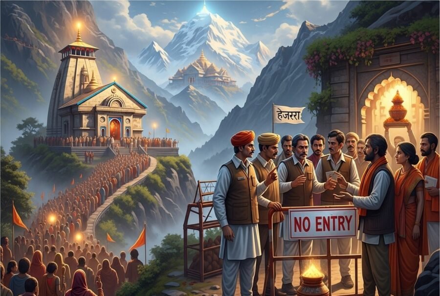 चारधाम यात्रा 2026 : ‘पंचगव्य’ और ‘नो-एंट्री’ पर मचा घमासान, आस्था के बहाने गैर-सनातनियों पर रोक की तैयारी