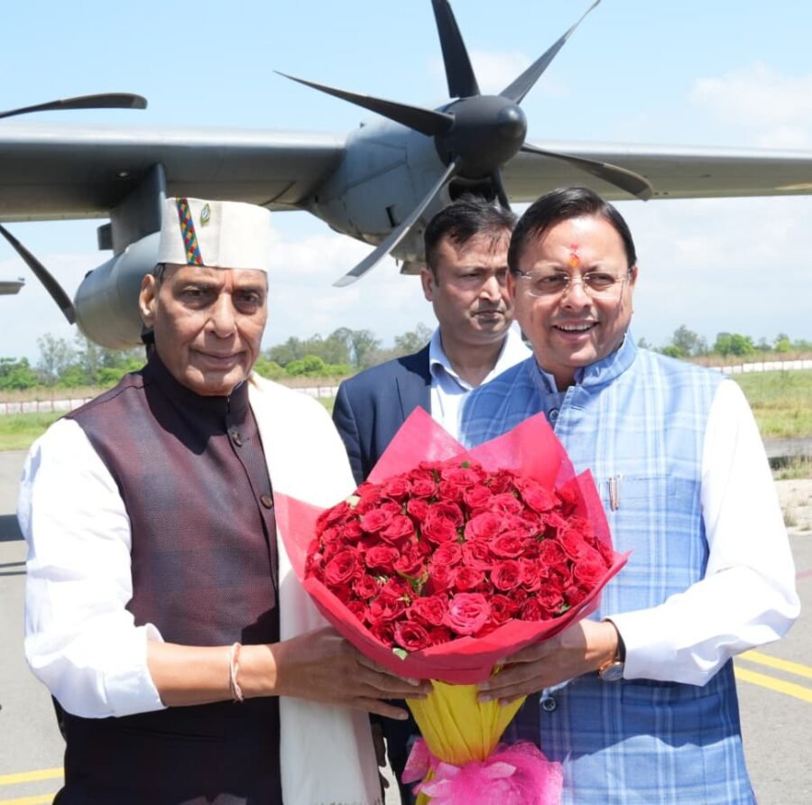 धाकड़ धामी अब हो गए धुरंघर, 2027 में लगाएंगे सिक्सर – रक्षा मंत्री राजनाथ सिंह