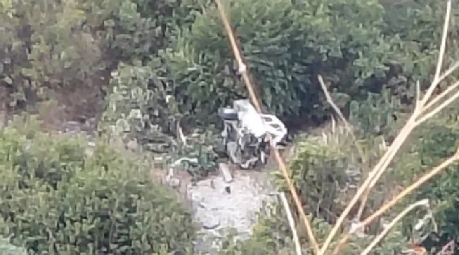 चकराता-मसूरी-त्यूणी हाईवे पर हादसा, गहरी खाई में गिरा वाहन, एक की मौत