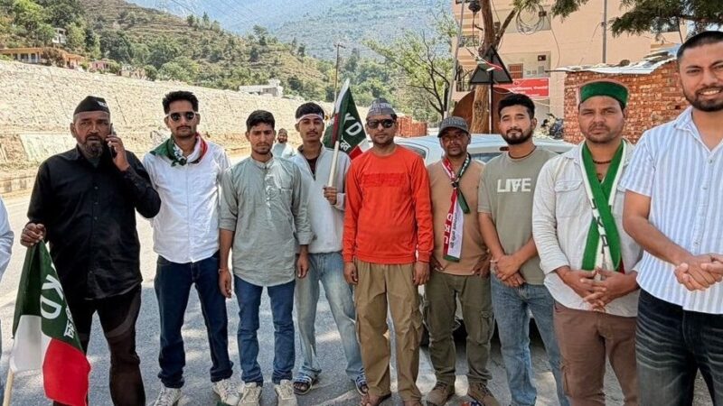 अंकिता हत्याकांड पर उक्रांद का हमला, पीपलकोटी में गूंजा विरोध