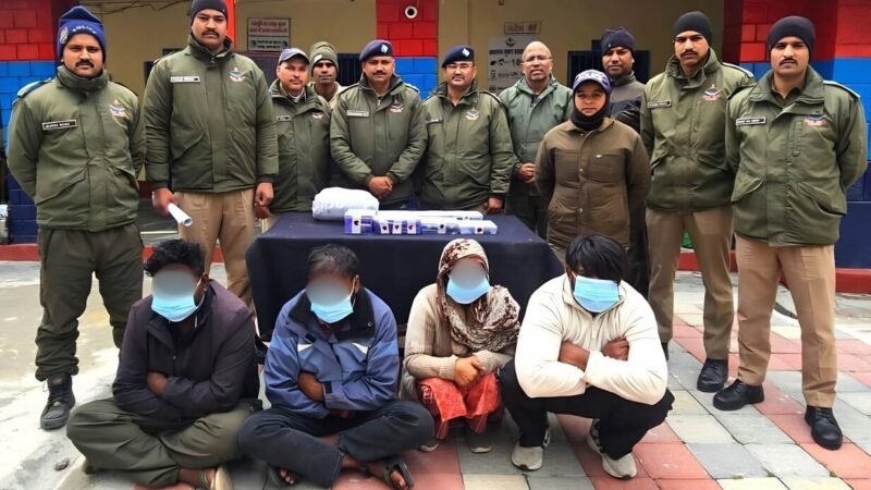 केदारनाथ धाम में सक्रिय अंतर्राज्यीय चोरी गिरोह का भंडाफोड़, चार गिरफ्तार
