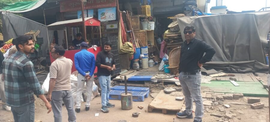 हरिद्वार : नगर निगम द्वारा अतिक्रमण के खिलाफ की गई कार्रवाई