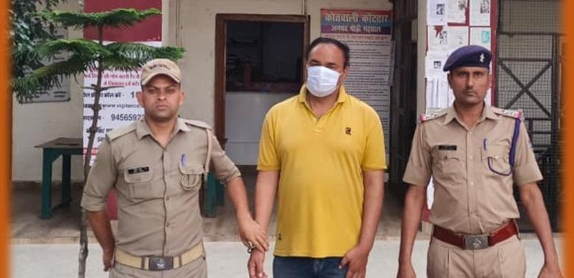 कोटद्वार पुलिस ने चेक बाउंस केस में फरार वारंटी को किया गिरफ्तार
