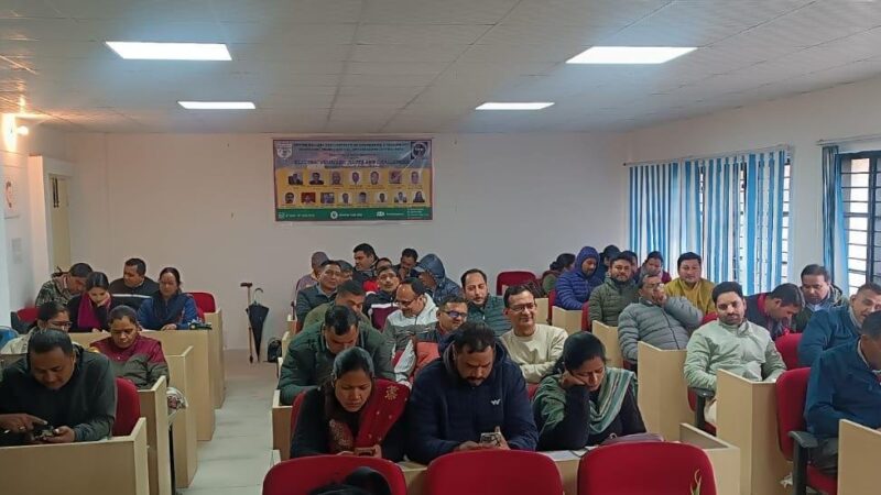 पौड़ी गढ़वाल : पांच केंद्रों पर हुआ प्रशिक्षण, एचएलओएफ के तहत होगा सर्वे