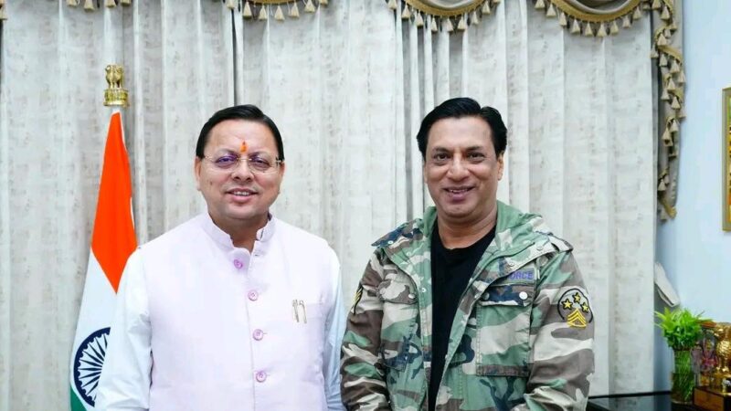 उत्तराखण्ड को बनाएंगे देश का अग्रणी फिल्म शूटिंग हब – सीएम धामी