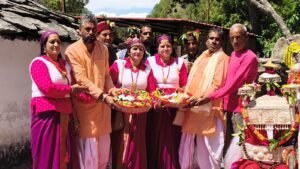 धराली में सजी लोकसंस्कृति की अनुपम झलक, ध्याणी-मैती मिलन समारोह बना आस्था और एकजुटता का केंद्र