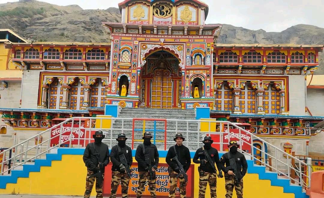 चारधाम यात्रा प्रारंभ से पूर्व श्री बद्रीनाथ धाम में सुरक्षा व्यवस्था चाक-चौबंद, एटीएस तैनात