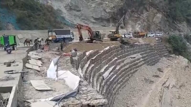 रामपुर सिंकिंग जोन का हुआ कायाकल्प, अब सुरक्षित व सुगम होगा केदारनाथ मार्ग