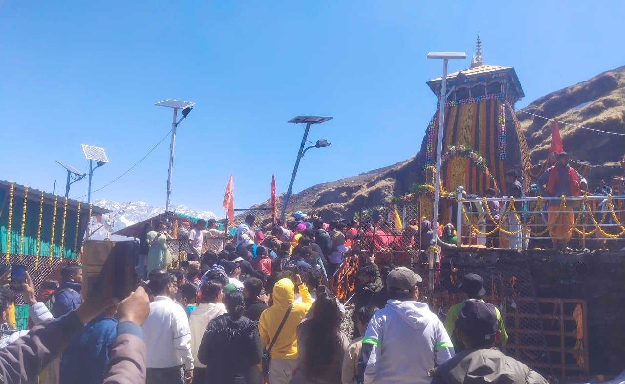 तृतीय केदार भगवान तुंगनाथ के कपाट श्रद्धालुओं के दर्शनार्थ खुले